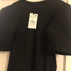 Zara puff sleeve T